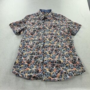 Robert Graham Exclusive Shirt Mens Large Multicolor Paisley Classic Fit